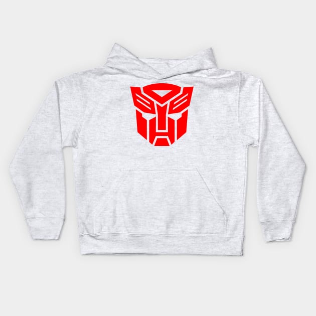 Transformers logo Kids Hoodie by nintendino